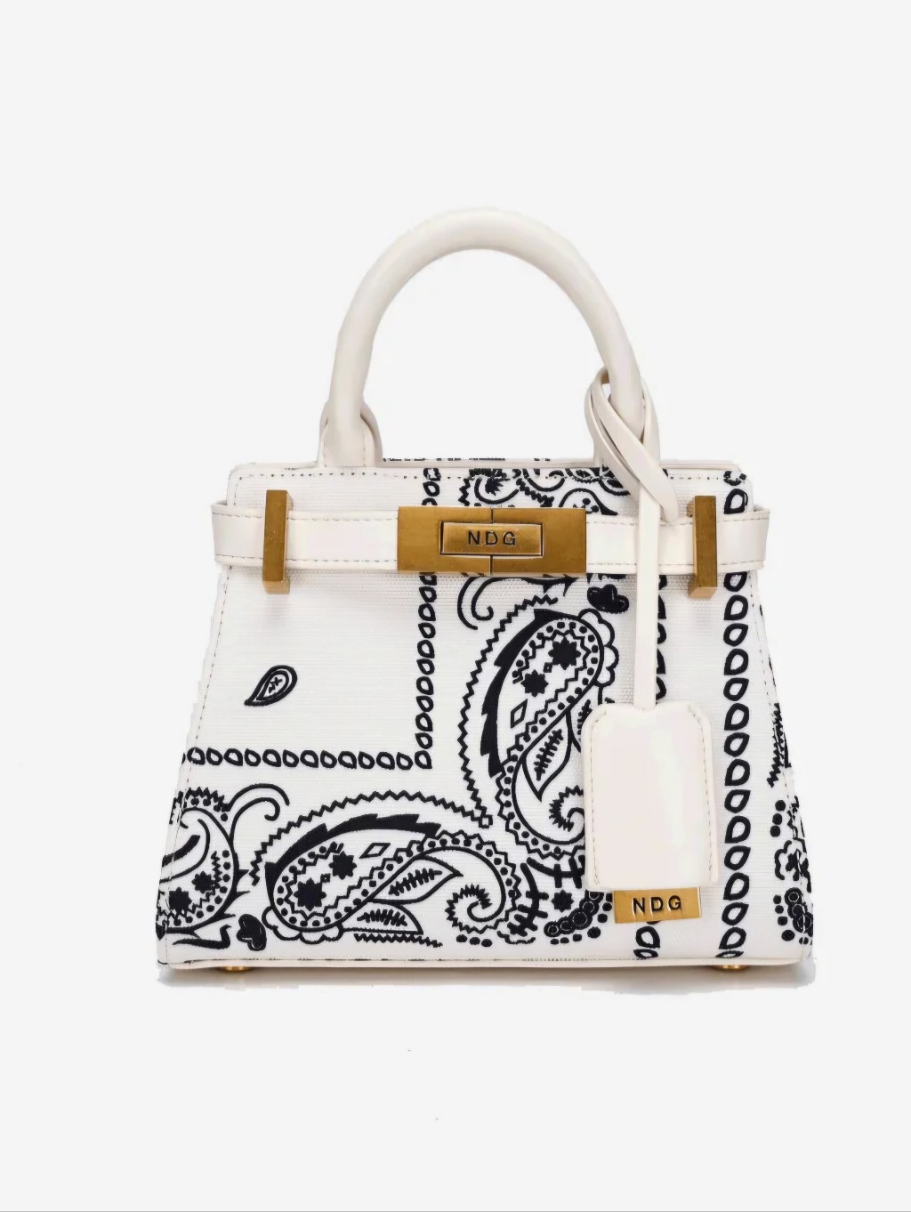 Ndg Paris Bandana Bag, Micro, Creamy White